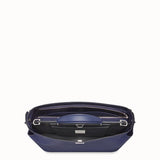 MEN'S FENDI PEEKABOO ICONIC ESSENTIAL Blue calfskin bag