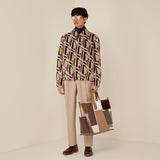 MEN'S FENDI TOTE BAG Multicolor rubber bag