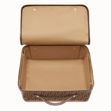 MEN'S FENDI TRAVEL BAG MEDIUM Large brown fabric bag