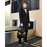 MEN'S FENDI BACKPACK Backpack in black nylon