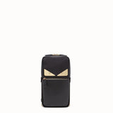 MEN'S FENDI BELT BAG Black nylon one-shoulder backpack