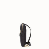 MEN'S FENDI BELT BAG Black nylon one-shoulder backpack