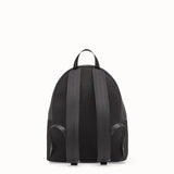 MEN'S FENDI BACKPACK Nylon and black leather backpack