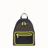 MEN'S FENDI BACKPACK Brown fabric backpack