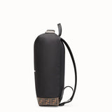 MEN'S FENDI BACKPACK Black nylon backpack
