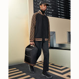 MEN'S FENDI BACKPACK Black nylon backpack