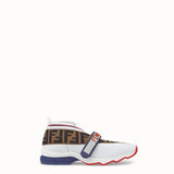 WOMEN'S FENDI SNEAKERS White fabric sneakers