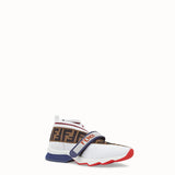 WOMEN'S FENDI SNEAKERS White fabric sneakers
