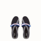 WOMEN'S FENDI SNEAKERS Black fabric sneakers