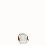 WOMEN'S FENDI SNEAKERS White leather slip-ons
