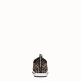 WOMEN'S FENDI Brown Lycra® sneakers