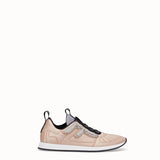 WOMEN'S FENDI Pink satin sneakers