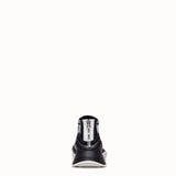 WOMEN'S FENDI Sneakers in glossy black neoprene