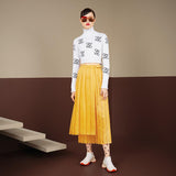 WOMEN'S FENDI High-tech, white jacquard sneakers