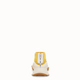 WOMEN'S FENDI High-tech yellow jacquard sneakers