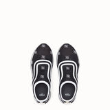 WOMEN'S FENDI Black mesh sneakers