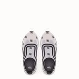 WOMEN'S FENDI White mesh sneakers
