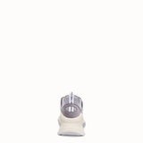 WOMEN'S FENDI SNEAKERS White suede low-tops
