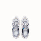 WOMEN'S FENDI SNEAKERS White suede low-tops