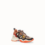 WOMEN'S FENDI SNEAKERS Low-tops in black suede