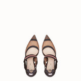 WOMEN'S FENDI SLINGBACKS Multicolor technical-mesh Colibrì