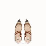 WOMEN'S FENDI SLINGBACKS Multicolor technical-mesh Colibrì