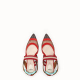 WOMEN'S FENDI SLINGBACKS Multicolor technical-mesh Colibrì
