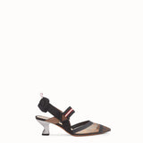 WOMEN'S FENDI SLINGBACKS Multicolor Colibrì in technical-mesh
