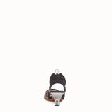 WOMEN'S FENDI SLINGBACKS Multicolor Colibrì in technical-mesh