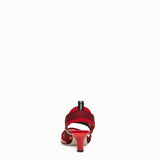 WOMEN'S FENDI SLINGBACKS Colibrì in red mesh