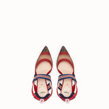 WOMEN'S FENDI SLINGBACKS Multicolor technical-mesh Colibrì
