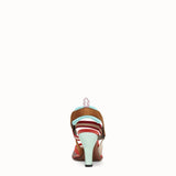 WOMEN'S FENDI SLINGBACKS Multicolor technical-mesh Colibrì