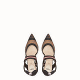 WOMEN'S FENDI SLINGBACKS Multicolor technical-mesh Colibrì