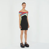 WOMEN'S FENDI FLATFORM Fendi Roma Amor fabric sandals