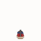 WOMEN'S FENDI ESPADRILLES Red canvas espadrilles