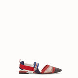 WOMEN'S FENDI SLINGBACKS Multicolor technical-mesh Colibrì