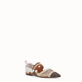 WOMEN'S FENDI SLINGBACKS Multicolor technical-mesh Colibrì