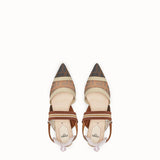 WOMEN'S FENDI SLINGBACKS Multicolor technical-mesh Colibrì