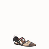 WOMEN'S FENDI SLINGBACKS Multicolor technical-mesh Colibrì