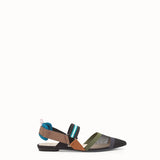 WOMEN'S FENDI SLINGBACKS Multicolor technical-mesh Colibrì