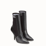 WOMEN'S FENDI Black leather boots