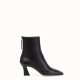 WOMEN'S FENDI ANKLE BOOTS Booties in black leather