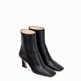 WOMEN'S FENDI ANKLE BOOTS Booties in black leather