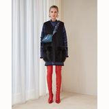 WOMEN'S FENDI Red leather cuissard boots
