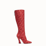 WOMEN'S FENDI Pink fabric boots