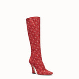 WOMEN'S FENDI Pink fabric boots