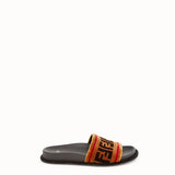 WOMEN'S FENDI Multicolor fabric slides