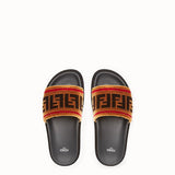 WOMEN'S FENDI Multicolor fabric slides