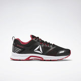 WOMEN'S REEBOK AHARY RUNNER WIDE D BLACK / RUGGED ROSE / WHITE