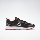 WOMEN'S REEBOK AHARY RUNNER WIDE D BLACK / RUGGED ROSE / WHITE